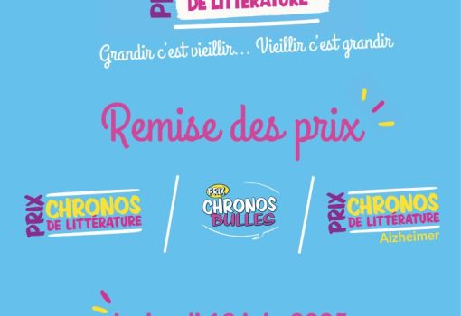 Remise des Prix Chronos 2025